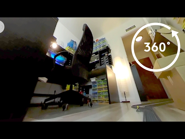 LEGO 360° Train ride across my new apartment