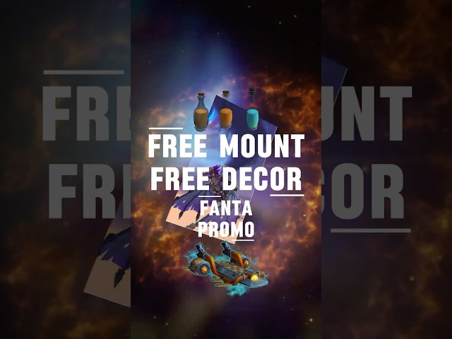 FREE WoW Mount + 4 Rewards (Fanta Event Guide)