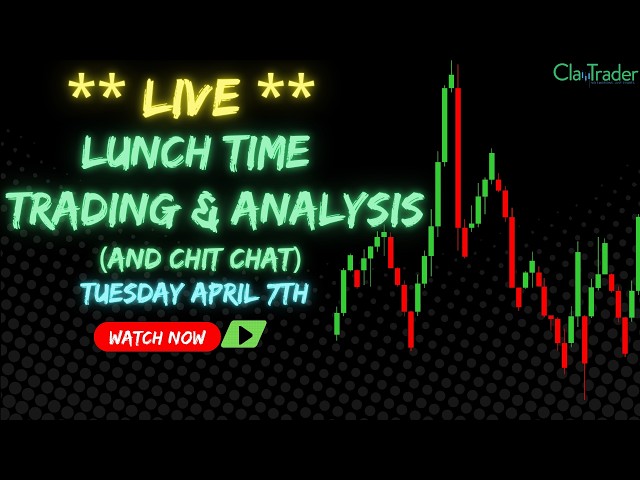 4/7/26 - LIVE Trading and Market Analysis! (come hang out!)