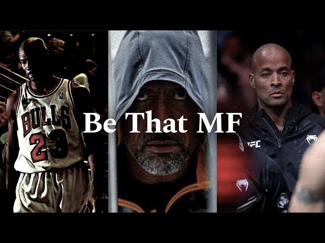 BE THAT MF - Powerful Motivational Speech Video