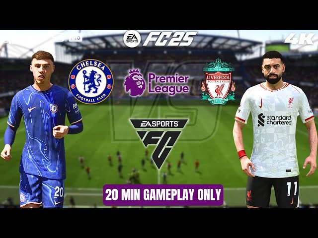 FC 25 - Chelsea vs. Liverpool - Premier League 24/25 Full Match [PS5 Pro 4K 60FPS]