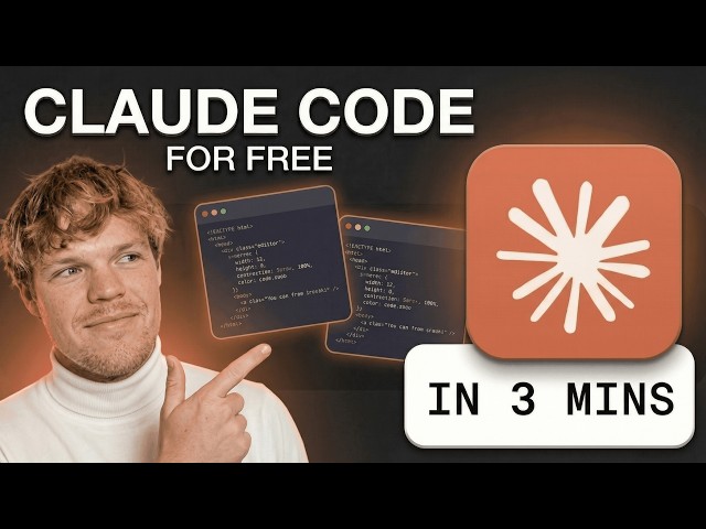 How To Use Claude Code For Free (open source)?