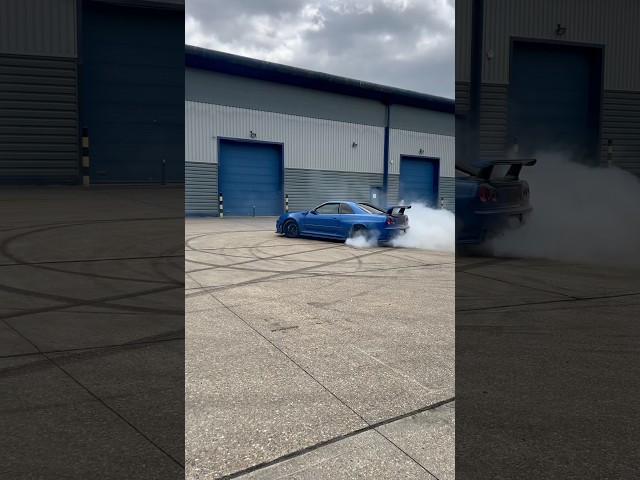 R34 GTR SKYLINE 1100 HP DONUTS  #affygtr #gtr #r34 #skyline #affy #donuts #drift #drifting #burnout
