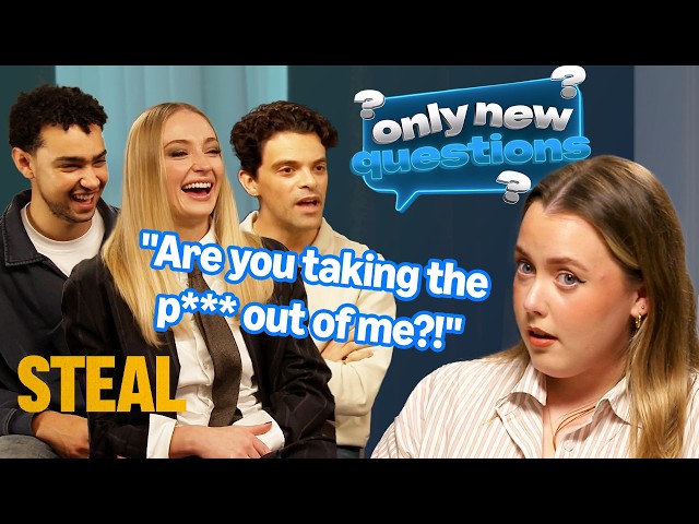 Sophie Turner, Archie Madekwe & Jacob Fortune-Lloyd Play Only New Questions With Charley Marlowe