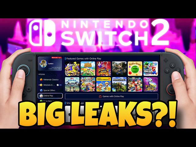 BIG New Nintendo 1st Party Game Leaked?! + More Switch 2 Game Delays!