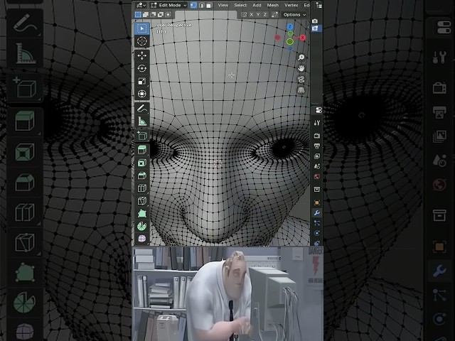 Noob vs Pro Artist: Retopology in blender