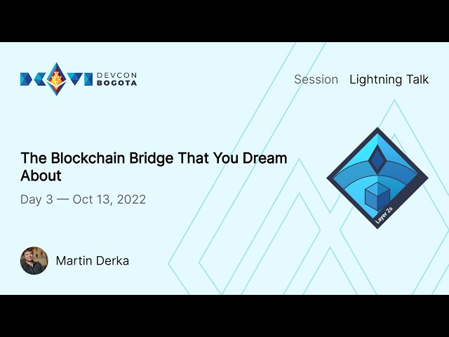 The Blockchain Bridge That You Dream About