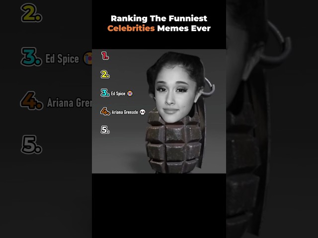 Ranking The Funniest Celebrities Memes Ever 🤣 (Part 2) #shorts #funny #ranking #tiktok