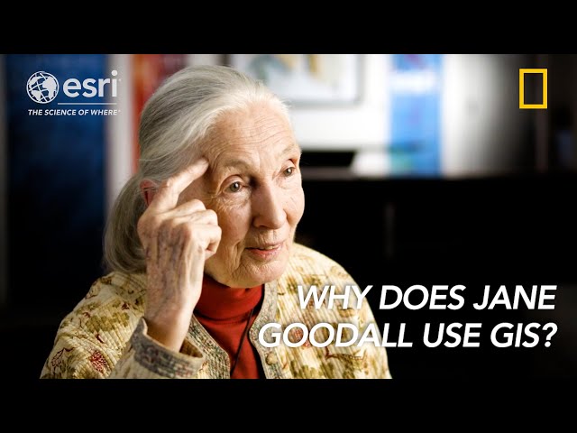Jane Goodall and GIS  Harnessing the Power of Geospatial Technology