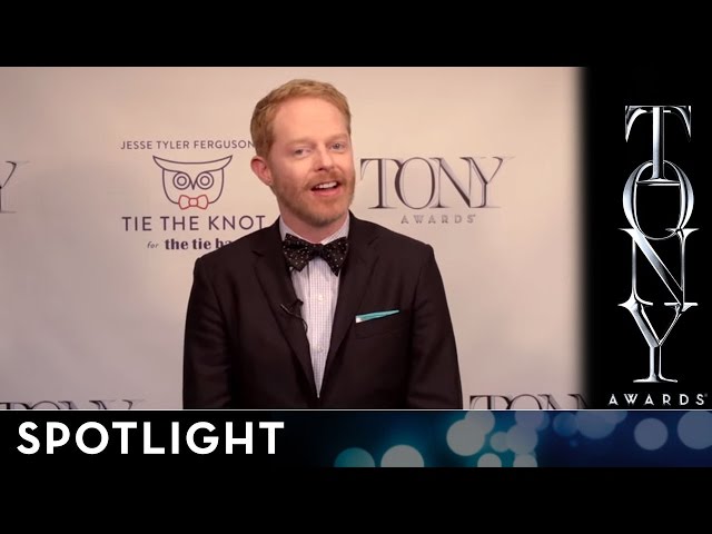2014 Tony Awards - Jesse Tyler Ferguson's Tie the Knot Tony Bow Tie