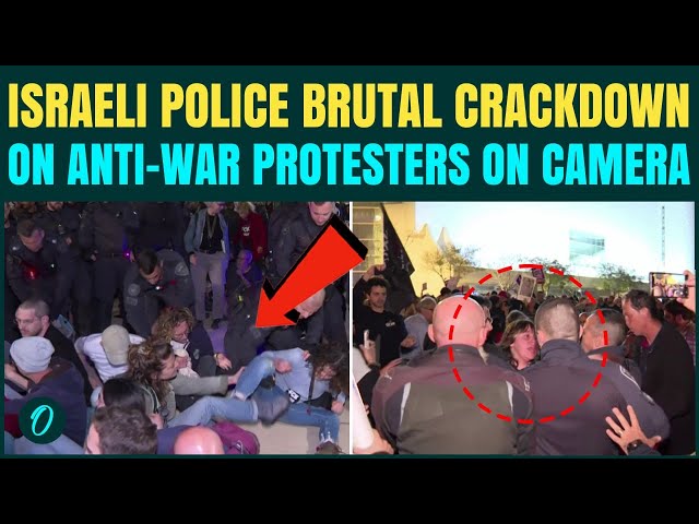 Israelis SCREAM AT Netanyahu, Demand Iran War End- Anti-Netanyahu Protesters DRAGGED By Police