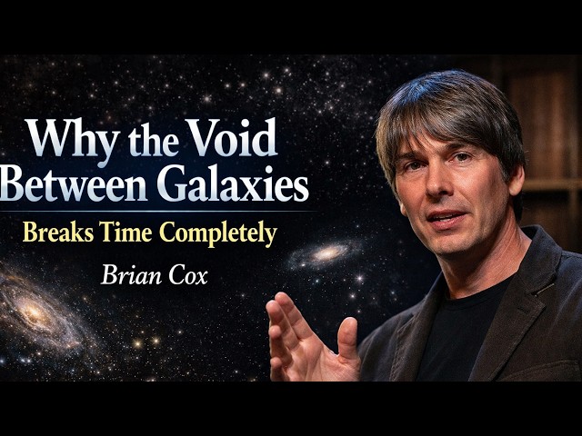 Why the Void Between Galaxies Breaks Time Completely | Brian Cox.