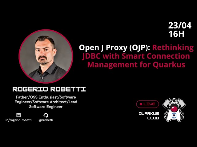 Open J Proxy (OJP): Rethinking JDBC with Smart Connection Management for Quarkus