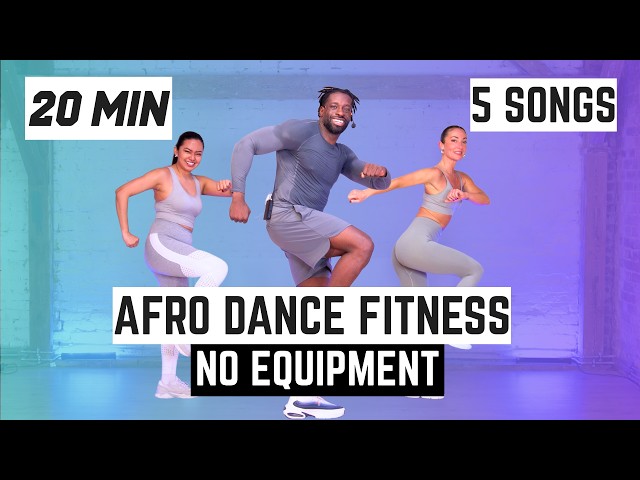 Full Body Afro Dance Fitness Workout | 20 min sweat and smile | Afroletics EP 15