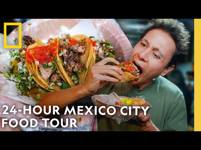 Eating Huarache, Tacos, & More in Mexico City! | Epic Food Journeys with Mark Wiens | Nat Geo