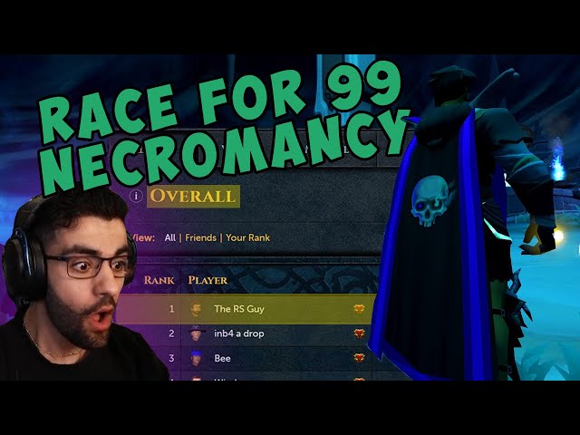 How I Accidentally Became Rank 1 in RuneScape (Necromancy Skill)