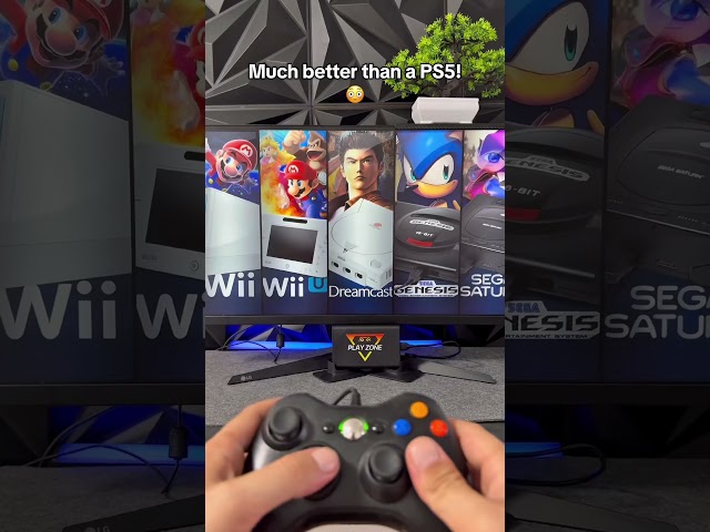 Much better than a PS5! 🎮 play zone has more than 50 classic consoles and 16,000+ games #gaming