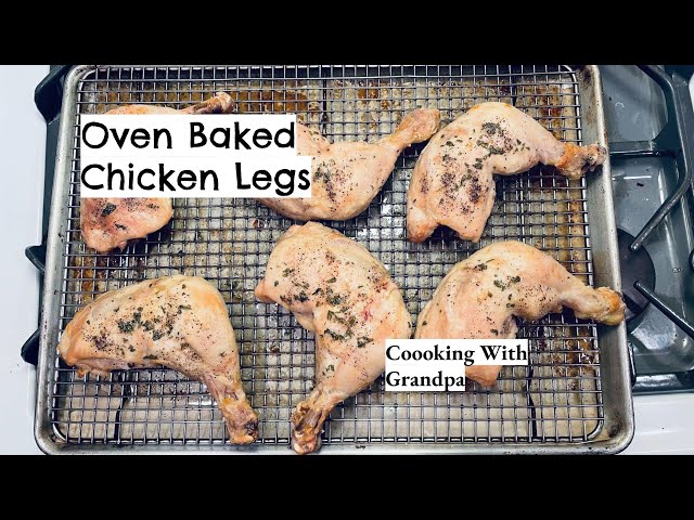 Chicken Legs Oven Baked - Coooking With Grandpa