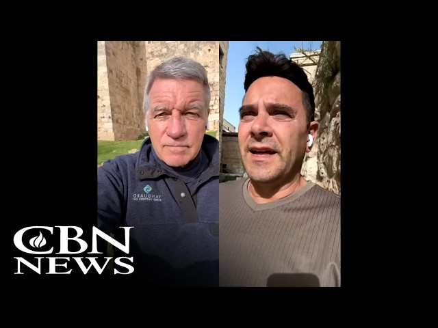 CBN News Live from Jerusalem on Good Friday!