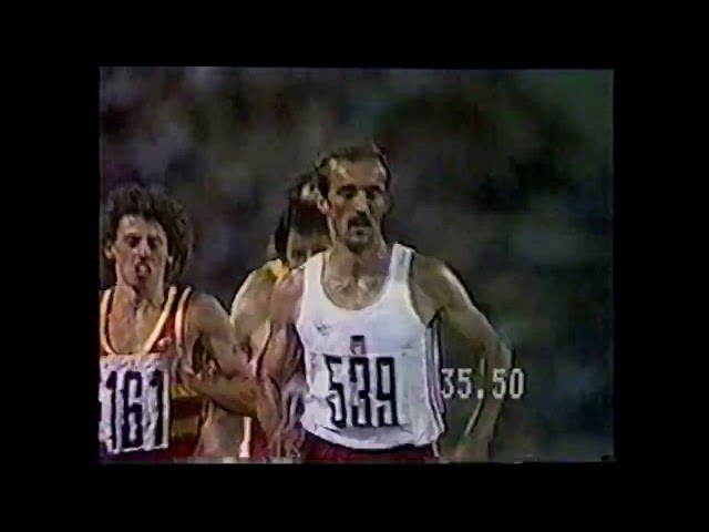 1980 Olympic Steeple Semifinal (28 July 1980) Moscow, USSR