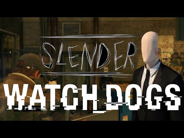 Slenderman 'Easter Egg' In Watch Dogs (Watch Dogs Easter Egg)
