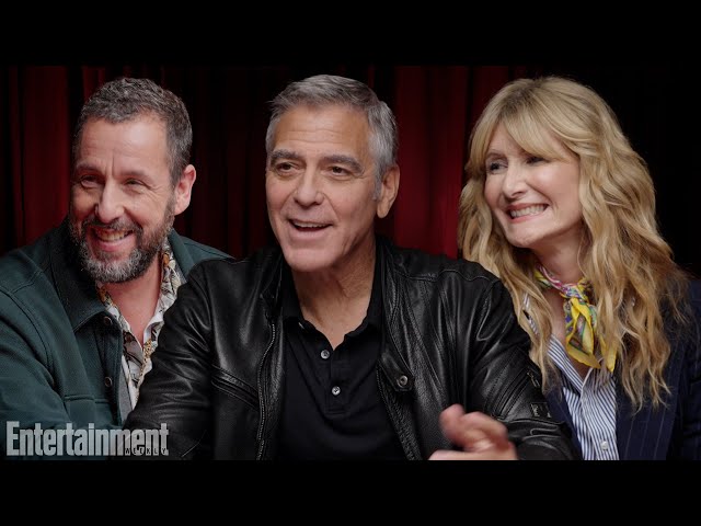 George Clooney, Adam Sandler & Laura Dern on 'Jay Kelly,' Hollywood Mentors & Bad Haircuts