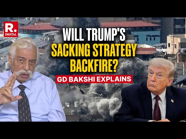 Iran War: Will Trump's Firing Of High-Level Officials Cost Him The War? | GD Bakshi Explains