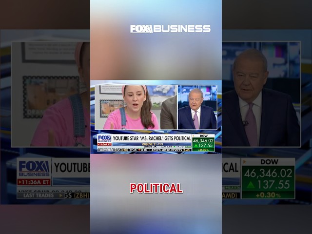 GETTING POLITICAL: YouTube star Ms Rachel wades into political scene over ICE facility fight #shorts