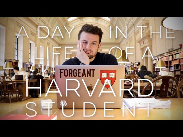 A Day in the Life of a Harvard Student