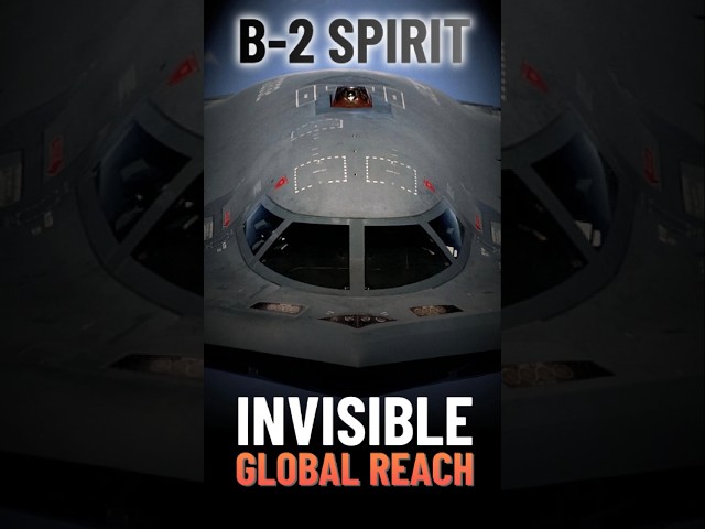 How the B-2 Spirit Stays Invisible and Powerful! #shorts