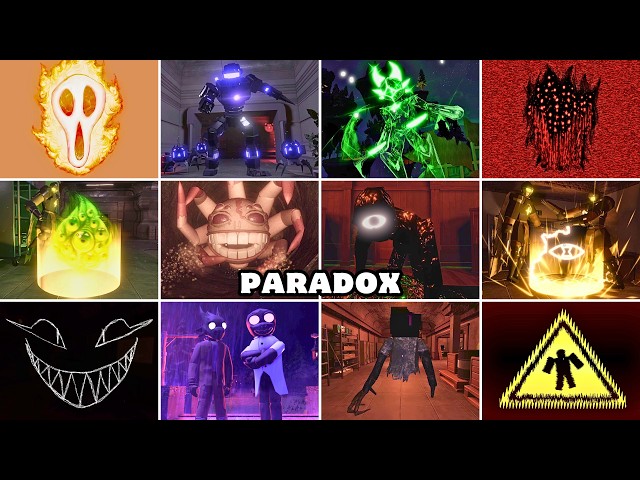 DOORS : PARADOX - All Jumpscares & All Using Starlight Blade & All Cutscenes | ROBLOX