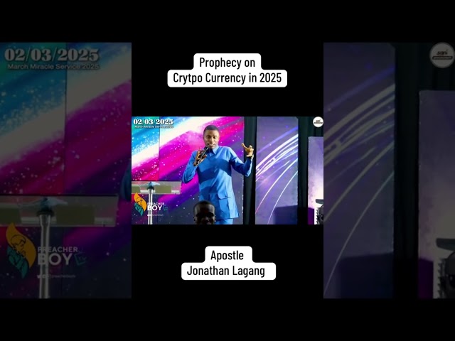 Trending Prophecy on Cryptocurrency by Apostle Jonathan Lagang #shortsfeed #apostlejonathanlagang