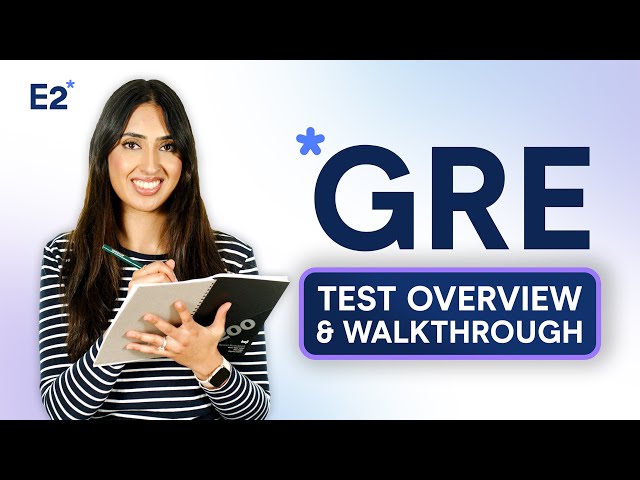 GRE Explained! Full GRE Test Overview & GRE Exam Walkthrough!