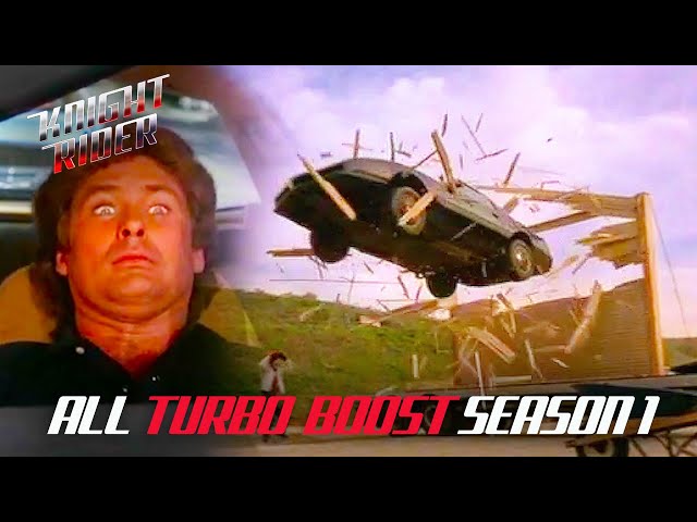 Every Turbo Boost (Season 1) | Knight Rider