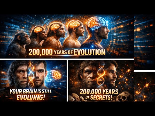 Human Brain Evolution Explained 🧠 | Neanderthal DNA & Hidden Genetic Secrets