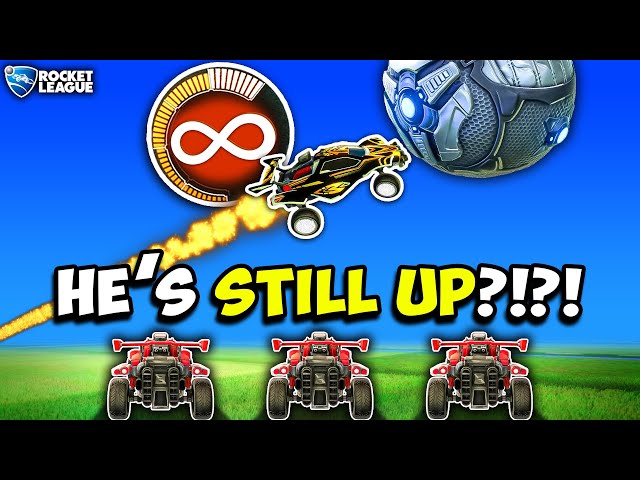 I secretly gave myself UNLIMITED BOOST and didn't tell my friends...