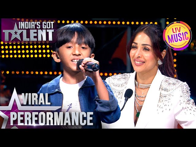 Judges are impressed with Krish's singing on Dil Diya Gallan | India's Got Talent S11 | Viral Per...