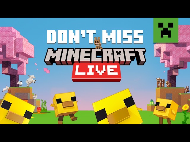 WHY YOU CAN'T MISS MINECRAFT LIVE - MARCH 2026!