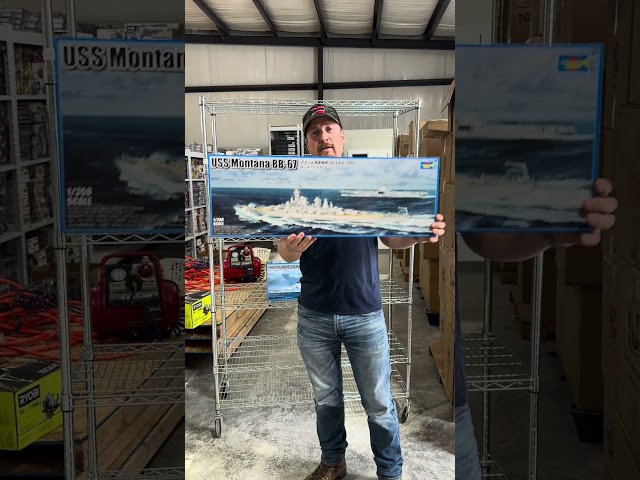 1/350 Trumpeter USS Montana, Georges Leygues and Jeanne d’Arc in stock and ready to ship @ Squadron!