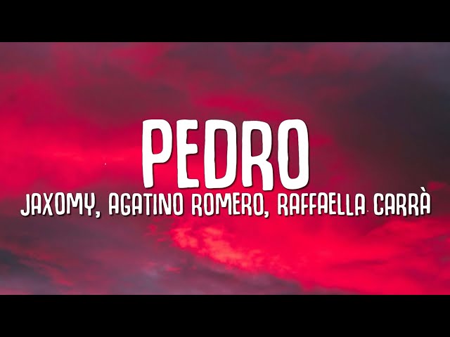 PEDRO - Jaxomy, Agatino Romero, Raffaella Carrà (TikTok Song)