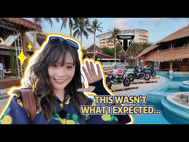 Triumph’s carnival in China ｜ Beach Racing, Custom Bikes & More