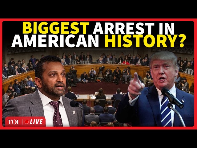 Biggest Arrest In American History? Kash Patel SHOCKS Americans In Senate Clash