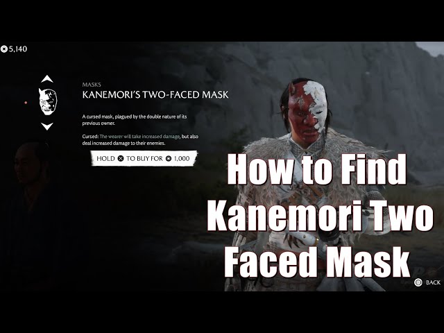 Ghost of Yotei - How to Find Kanemori Two Faced Mask