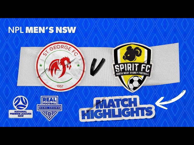 NPL Men's NSW Round 8 Highlights – St George FC v NWS Spirit FC