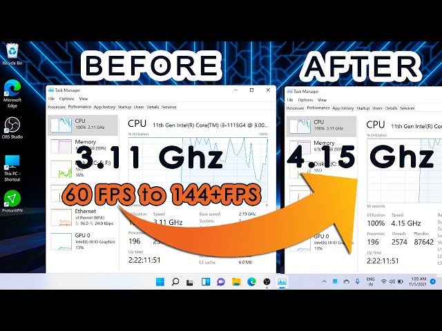 Optimize CPU for Gaming without clocking | Boost CPU Performance and Speed in Windows 11