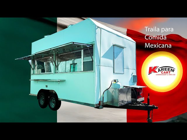 Trailer de Comida Mexicana de 14’ Aprobado en Orange County | ¡Negocio Móvil Listo para Empezar!