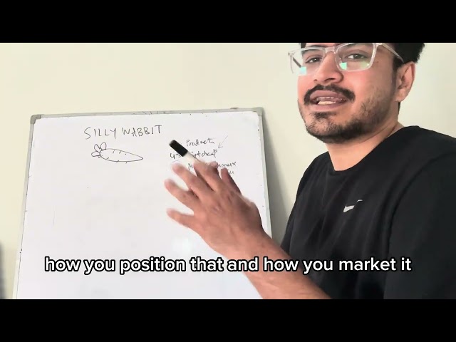 Silly Wabbit 🐰Ecommerce Pricing strategy - Lecture by Abdullah Khan