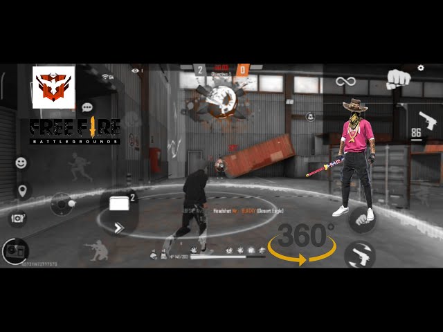 Freefire 360 degree montage 24k Goldn-mood #abfs#royalspraveen #shorts #nonstopgaming @nonstopgaming