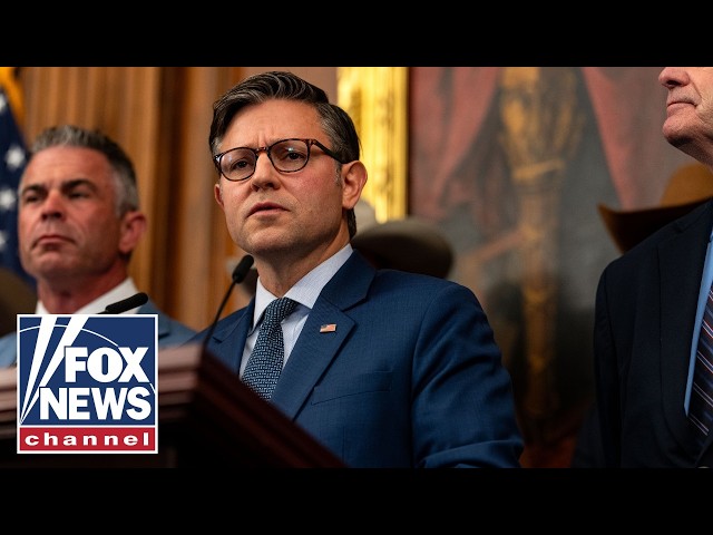 Mike Johnson speaks as House mulls DHS bill