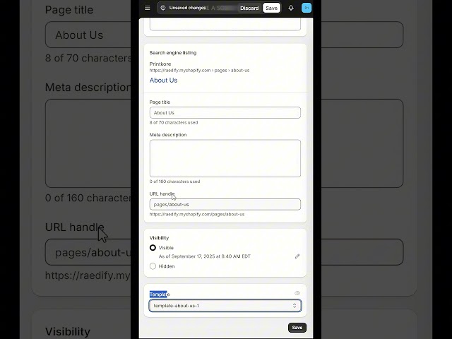 #shopify  Tutorial: Create an About Us Page in 60 Seconds (Step by Step)